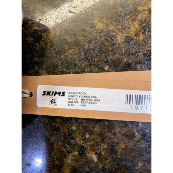 Skims Body Lightly Lined Wireless Bra Expresso 44H NWT - Picture 5 of 5